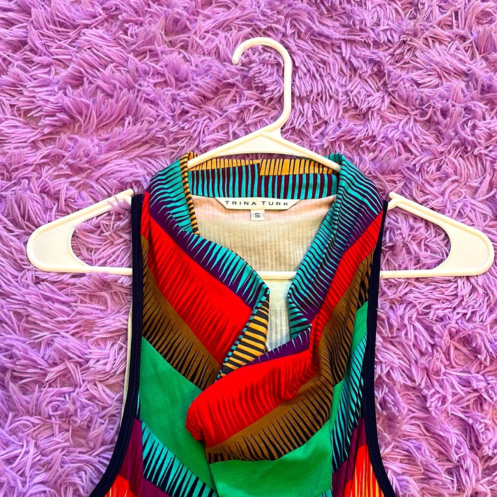 NWOT: Trina Turk ‘Raissa’ Racerback Cowl Neck Jumpsuit! 😊